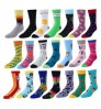 Creative Custom Cotton Popular Logo Men Women Socks Tube Skateboard Casual Happy Socks