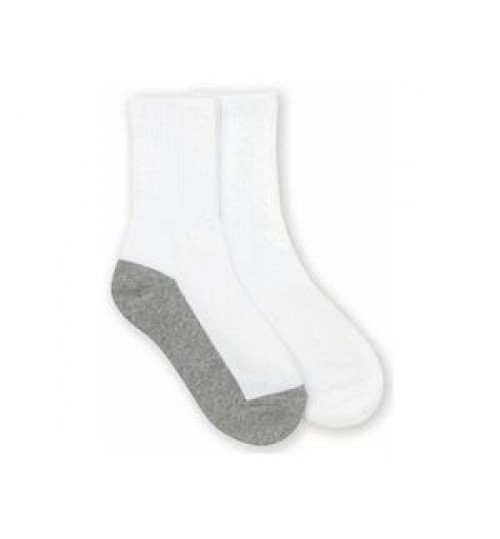 BY-N619 100% cotton socks children boy white plain socks school socks for kids
