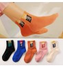 wholesale customized kids school girls children socks for kids children