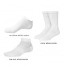 Uron 2021 custom mens white socks women white socks men socks