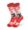 christmas children cotton knee high socks