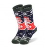 christmas children cotton knee high socks