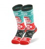 christmas children cotton knee high socks