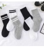 Wholesale cheap baby girl long socks custom white school socks for children