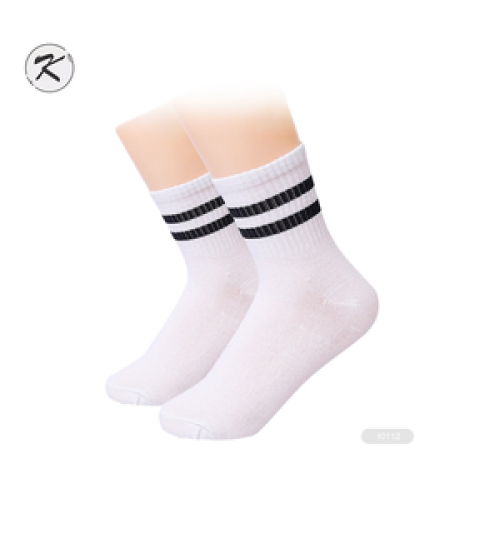 KH- I389 boy white socks children white socks kids white school socks