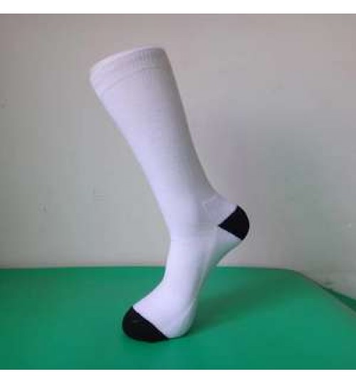 Free sample sublimation socks blank custom men food tube long stockings 3d print socks