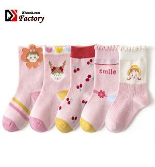 Wholesale High Quality Children Baby Cotton Anti Slip Kids Socks