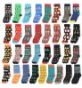 Men's Funny Dress Socks Fun Colorful Crazy Novelty Fashion Cool Cute Design Printed Crew Socks Casual Socks