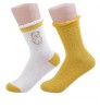 children girls school socks, kids knee high floral cotton socks