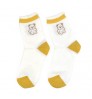 children girls school socks, kids knee high floral cotton socks