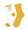 children girls school socks, kids knee high floral cotton socks