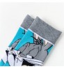 Funny Cartoon Character Patterned Casual Socks Men Women Fun Novelty Comics Crew Cotton Socks