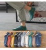 Men socks sweat-absorbing breathable boat socks sports shallow socks ins