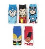 toddler fun colourful super hero super man anime ankle children socks