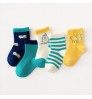 Custom cartoon pattern baby socks comfortable combed cotton children's socks for babies lovely kids socks manufacturer