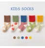 Custom cartoon pattern baby socks comfortable combed cotton children's socks for babies lovely kids socks manufacturer