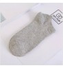 Men's Clothing Socks gifts bath Black and white gray solid color men's socks ship low priceMen's Socks