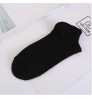 Men's Clothing Socks gifts bath Black and white gray solid color men's socks ship low priceMen's Socks