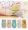 non slip socks 2022 spring and autumn new baby floor socks cartoon toddler children's early education home socks