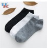 Youki wholesale cheap men hot sale summer Comfortable breathable short ankle socks 500pairs customize paper card