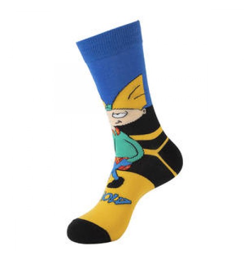 colourful toddler fun anime super hero super man ankle children socks