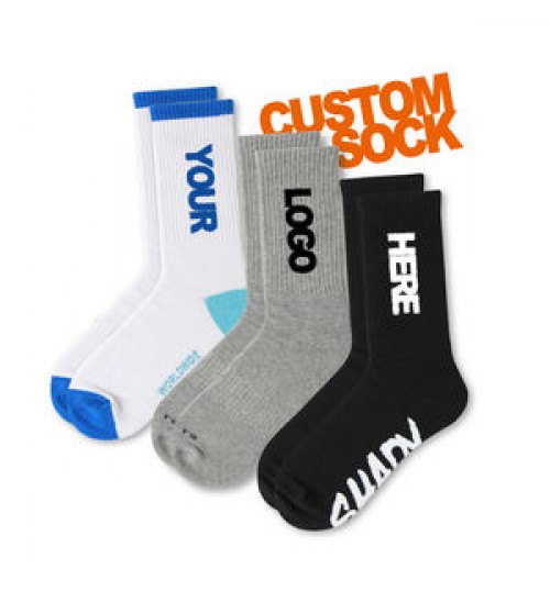 NO MOQ FREE DESIGN Oem brand Custom Design Own Logo Men Crew Socks Private Your Label Bamboo Cotton Man Sock