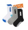 NO MOQ FREE DESIGN Oem brand Custom Design Own Logo Men Crew Socks Private Your Label Bamboo Cotton Man Sock