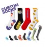 NO MOQ FREE DESIGN Oem brand Custom Design Own Logo Men Crew Socks Private Your Label Bamboo Cotton Man Sock