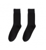 Solid Color Black Men's Office Socks