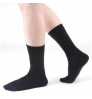 Solid Color Black Men's Office Socks