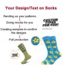 Custom High Quality Very Soft Antibacter Bamboo socks Classic Pattern Long Tube Happy Men Novelty Casual business Crew Men Socks