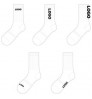 Low MOQ Custom Logo Athletic Men`s Tube White Womens Sports Socks