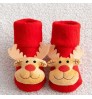 Conyson 2021 winter New fashion Christmas kids cute sets cotton thicken antislip popular toddler kids unisex red room socks