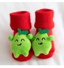 Conyson 2021 winter New fashion Christmas kids cute sets cotton thicken antislip popular toddler kids unisex red room socks