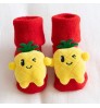 Conyson 2021 winter New fashion Christmas kids cute sets cotton thicken antislip popular toddler kids unisex red room socks