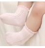 Breathable Newborn Baby Toddler Girls Socks Unisex Combed Cotton Infant Toddler Ankle Socks