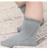 Breathable Newborn Baby Toddler Girls Socks Unisex Combed Cotton Infant Toddler Ankle Socks