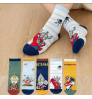 Wholesale Children Cotton Crew Socks For Girl Kids Toddler Fashion Cute Cartoon Animal Socks KS-314