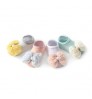 B328 12 pairsThin bow children's socks non-slip toddler socks
