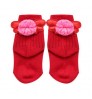 New Baby Girls dance Socks red Angel wing spring Autumn Cotton Socks Solid Candy Color Kids Toddler Short Socks For Children
