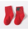 Factory Price Hot Sale Toddler Kid Children Fruit Cotton Calcetines Girl Sweat-absorbing Combed Infant Newborn Baby Socks
