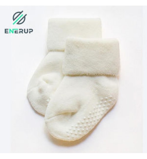 Enerup Baby Thick Cotton Socks Cotton Wholesale Soft Keep Warm Cute Anti Slip Breathable Comfortable Toddler Socks