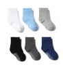 Toddler Ankle Socks With Grips Are Spring And Summer Thin Children's Solid Color Non-slip Hand-sewn Breathable Baby Socks