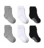 Toddler Ankle Socks With Grips Are Spring And Summer Thin Children's Solid Color Non-slip Hand-sewn Breathable Baby Socks
