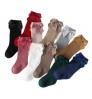 New Brand Baby Toddlers Socks Autumn Winter Children Girls Knee High Long Sock Cotton Big Bow Spanish Style Kids Floor Socks