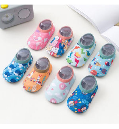 Baby Socks Kids Ship Antiskid Kindergarten Indoor Shoes Toddler Soft Soles Spring Summer Floor