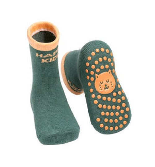 Spring and Autumn Floor Socks Unisex Baby Infants Newborn Toddlers Cute Non-slip Grip Socks Solid Color Socks can be Customized