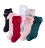 Fashion young children socks kids stocking toddler girls knee socks winter indoor young girls tube socks