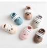 Children's toddlers non-slip infant boys plus velvet socks, thickened baby girls, winter shoes and socks one-piece floor sock