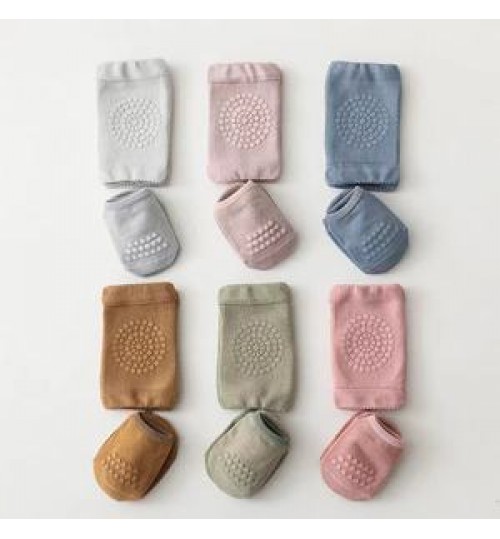 Baby crawling knee protector toddler socks baby summer anti-fall children's knee protector artifact